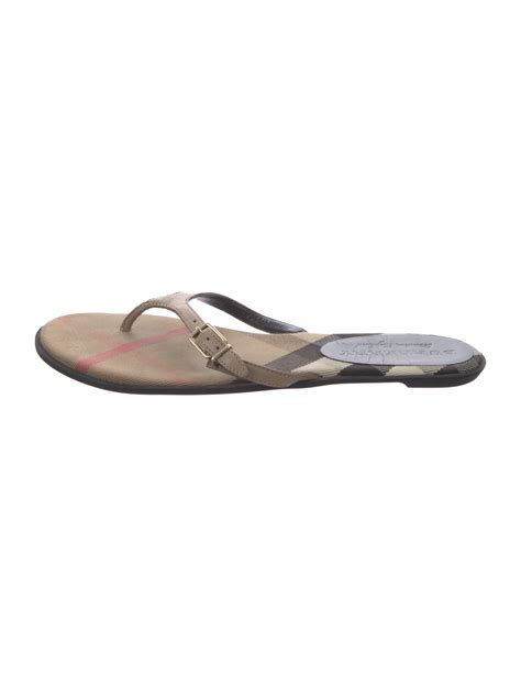 burberry sandali legno|burberry flip flops for women.